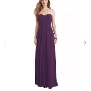 Bill Levkoff Strapless Bridesmaid Dress